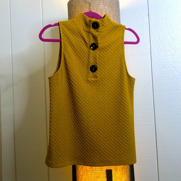 Eri & Ali Mustard Yellow Blouse - Picture 2 of 4